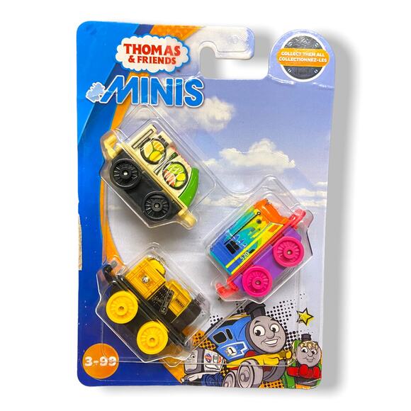 Thomas & Friends Minis 3 Pack Stephen Sushi Spencer Rainbow Shane NEW - Picture 1 of 3